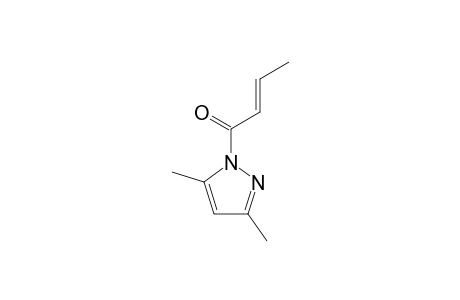 (E)-1-CROTONOYL-3,5-DIMETHYLPYRAZOLE
