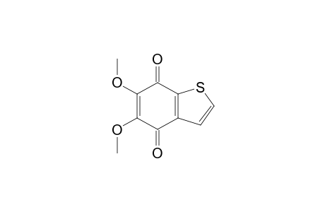 Benzo[b]thiophene-4,7-dione, 5,6-dimethoxy-