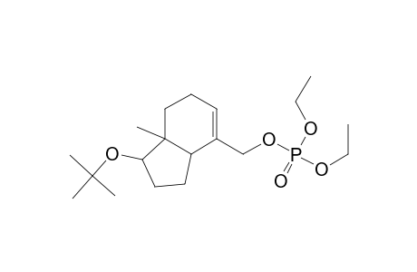 Diethyl 1-Methyl-9-t-butoxybicyclo[4.3.0]non-4-en-5-methanol Phosphate
