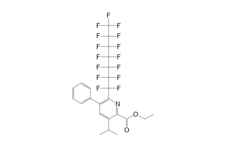 ETHYL-3-ISOPROPYL-6-(PERFLUOROHEPTYL)-5-PHENYLPYRIDINE-2-CARBOXYLATE