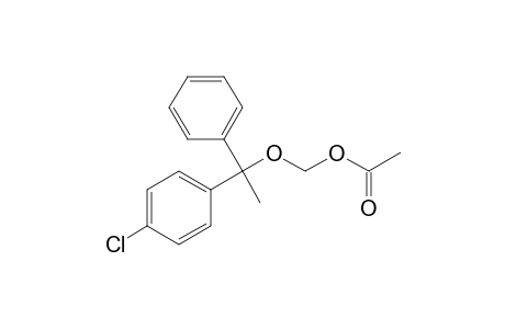 1-Phenyl-1-(4-chlorophenyl)-1-(acetoxymethoxy)ethane