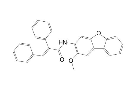 (2E)-N-(2-methoxydibenzo[b,d]furan-3-yl)-2,3-diphenyl-2-propenamide