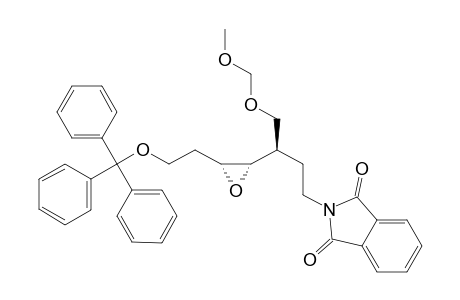 (3S,4R,5R)-3,4-Epoxy-5-(methoxymethoxymethyl)-7-phthalimido-1-O-(triphenylmethyl)heptan-1-ol