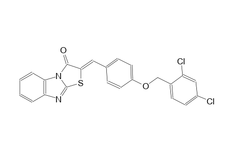 (2Z)-2-{4-[(2,4-dichlorobenzyl)oxy]benzylidene}[1,3]thiazolo[3,2-a]benzimidazol-3(2H)-one