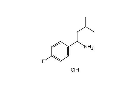 p-FLUORO-alpha-ISOBUTYLBENZYLAMINE, HYDROCHLORIDE