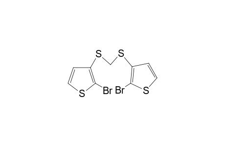 2-Bromo-3-([(2-bromothien-3-yl)thio]methyl}thio)thiophene
