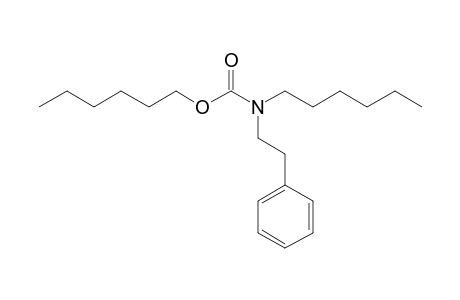 Carbonic acid, monoamide, N-(2-phenylethyl)-N-hexyl-, hexyl ester