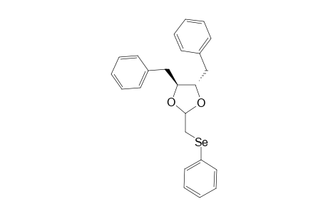 2-(Phenylselenomethyl)-4,5-bis(benzyl)-1,3-dioxolan