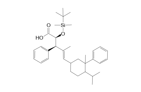 (-)-8-Phenylmenthyl (2S,3R)-2-(tert-butyldimethylsilyloxy-4-methyl-3-phenylpent-4-enoate