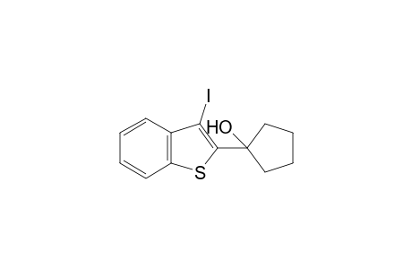 1-(3-Iodobenzo[b]thiophen-2-yl)cyclopentan-1-ol