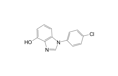 1H-Benzimidazol-4-ol, 1-(4-chlorophenyl)-