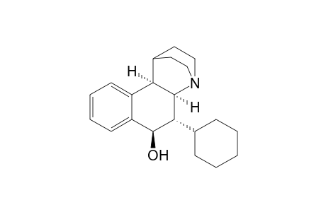 (4aR*,5S*,6R*,10bR*)-5-Cyclohexyl-1,4-ethano-2,3,4a,5,6,10b-hexahydro-1H-benzo[f]quinoline-6-ol