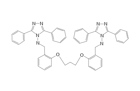 1,3-BIS-[ORTHO-(N-METHYLAMINO-3,5-DIPHENYL-4H-1,2,4-TRIAZOLE-4-YL)-PHENOXY]-PROPANE