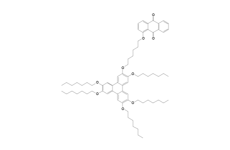 1-[6-(3,6,7,10,11-pentaheptoxytriphenylen-2-yl)oxyhexoxy]-9,10-anthraquinone
