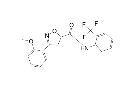 5-isoxazolecarboxamide, 4,5-dihydro-3-(2-methoxyphenyl)-N-[2-(trifluoromethyl)phenyl]-