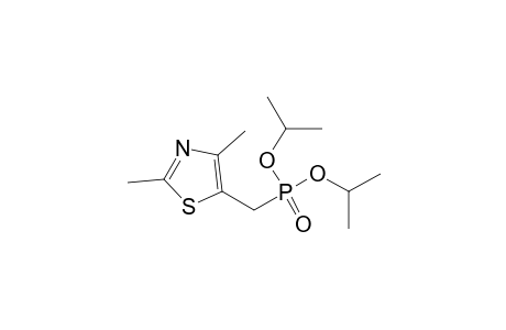 Phosphonic acid, [(2,4-dimethyl-5-thiazolyl)methyl]-, bis(1-methylethyl) ester