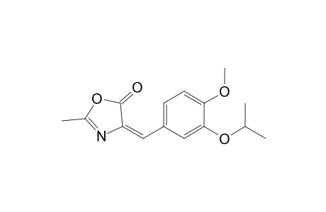 4-(3-Isopropoxy-4-methoxybenzylidene)-2-methyloxazol-5(4H)-one