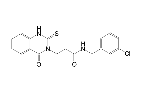 3-quinazolinepropanamide, N-[(3-chlorophenyl)methyl]-1,2,3,4-tetrahydro-4-oxo-2-thioxo-