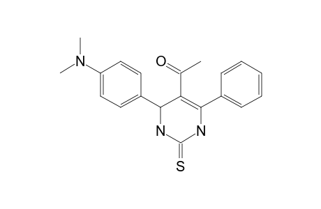 4-[4-(DIMETHYLAMINO)-PHENYL]-5-ACETYL-6-PEHNYL-3,4-DIHYDROPYRIMIDIN-2(1H)-THIONE