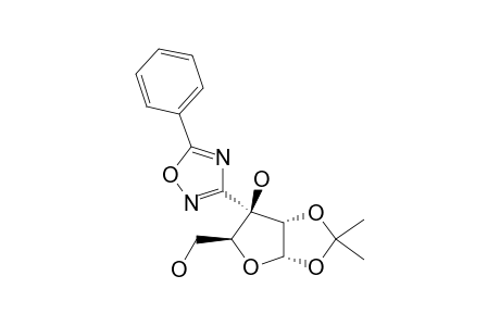 3-C-(1,2-O-ISOPROPYLIDENE-ALPHA-D-XYLOFURANO-3-YL)-5-PHENYL-1,2,4-OXADIAZOLE