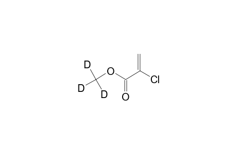 Trideuteromethyl 2-chloroacrylate