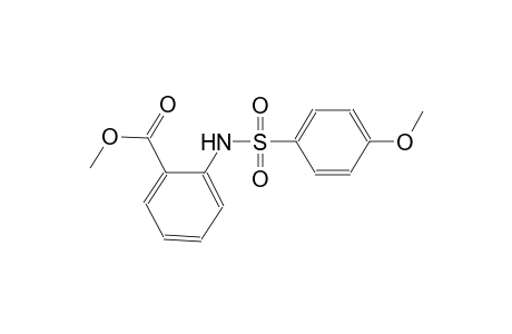 methyl 2-{[(4-methoxyphenyl)sulfonyl]amino}benzoate