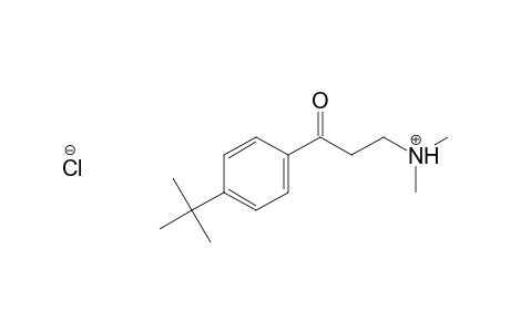 Propiophenone, 4'-tert-butyl-3-(dimethylamino)-, hydrochloride