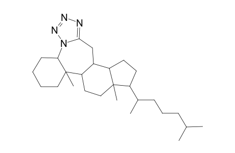 7-(1,5-Dimethylhexyl)-4a,6a-dimethyl-1,2,3,4,4a,4b,5,6,6a,7,8,9,9a,9b,10,14a-hexadecahydroindeno[4,5-d]tetraazolo[1,5-a][1]benzazepine