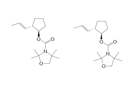 TRANS-[1R,2S,2(1E)]-2-PROPENYL-CYCLOPENTYL-2,2,4,4-TETRAMETHYL-1,3-OXAZOLIDINE-3-CARBOXYLATE