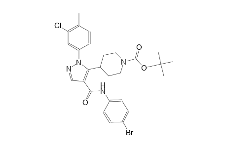 1-piperidinecarboxylic acid, 4-[4-[[(4-bromophenyl)amino]carbonyl]-1-(3-chloro-4-methylphenyl)-1H-pyrazol-5-yl]-, 1,1-dimethylethyl ester