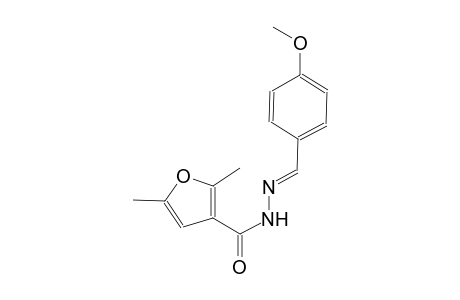 N'-[(E)-(4-methoxyphenyl)methylidene]-2,5-dimethyl-3-furohydrazide