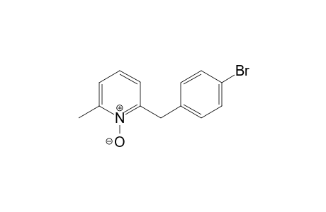 2-(4-Bromobenzyl)-6-methylpyridine N-oxide