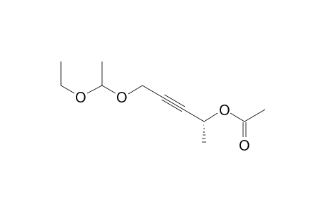 rac-5-(1-Ethoxyethoy)-3-pentyn-2-yl acetate