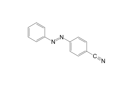 p-(phenylazo)benzonitrile