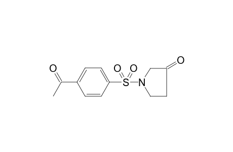 1-(4-Acetylphenylsulfonyl)pyrrolidin-3-one