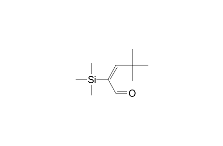 (E)-Trimethylsilyl-4,4-dimethylpent-2-enal