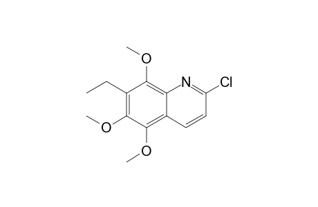 2-Chloro-5,6,8-trimethoxy-7-ethylquinoline