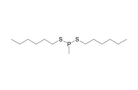 dihexyl methylphosphonodithioite