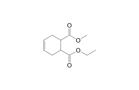 cis-Cyclohex-4-en-1,2-dicarboxylic acid, methyl ethyl ester