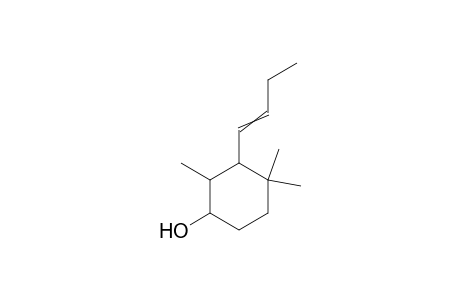 3-(but-1-enyl)-2,4,4-trimethylcyclohexan-1-ol