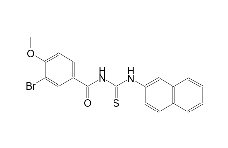 N-(3-bromo-4-methoxybenzoyl)-N'-(2-naphthyl)thiourea