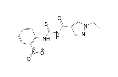 N-[(1-ethyl-1H-pyrazol-4-yl)carbonyl]-N'-(2-nitrophenyl)thiourea