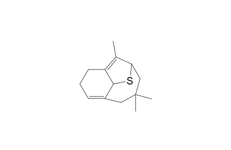 2,5,5-Trimethyl-3,11-thiabicyclo[5.3.1(1,7)]deca-1,7-diene