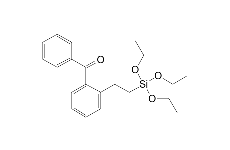 2-[2-(Triethoxysilyl)ethyl]benzophenone