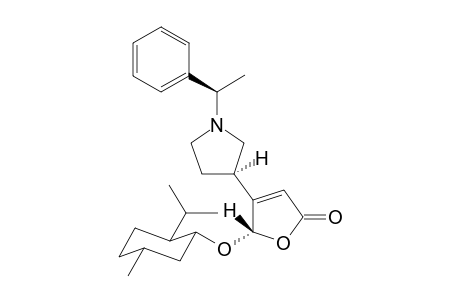 (5S)-4{(4R)-N-[(1R)-1-Phenylethyl]pyrrolidin-3-yl}-5-menthyloxyfuran-2(5H)-one