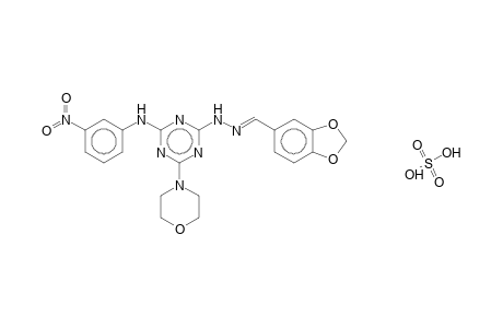 2-Morpholino-4-(3-nitrophenylamino)-6-(3,4-