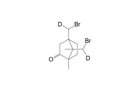 9-Bromo-9-deuterio-4-(bromodeuteriomethyl)camphor