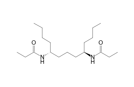 N-[(1R,5R)-1-butyl-5-(propanoylamino)nonyl]propanamide