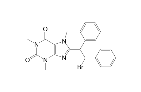 {(RR)/(SS)}/{(RS)/(SR)}-8-(2-Bromo-1,2-diphenylethyl)-3,7-dihydro-1,3,7-trimethyl-1H-purin-2,6-dione