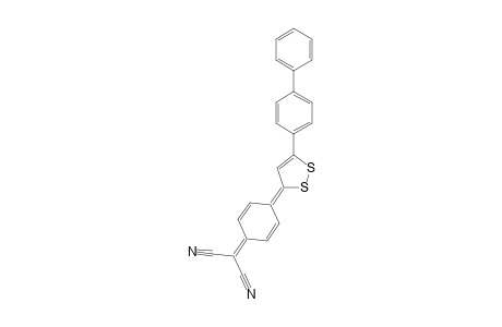 Propanedinitrile, [4-(5-[1,1'-biphenyl]-4-yl-3H-1,2-dithiol-3-ylidene)-2,5-cyclohexadien-1-ylidene]-